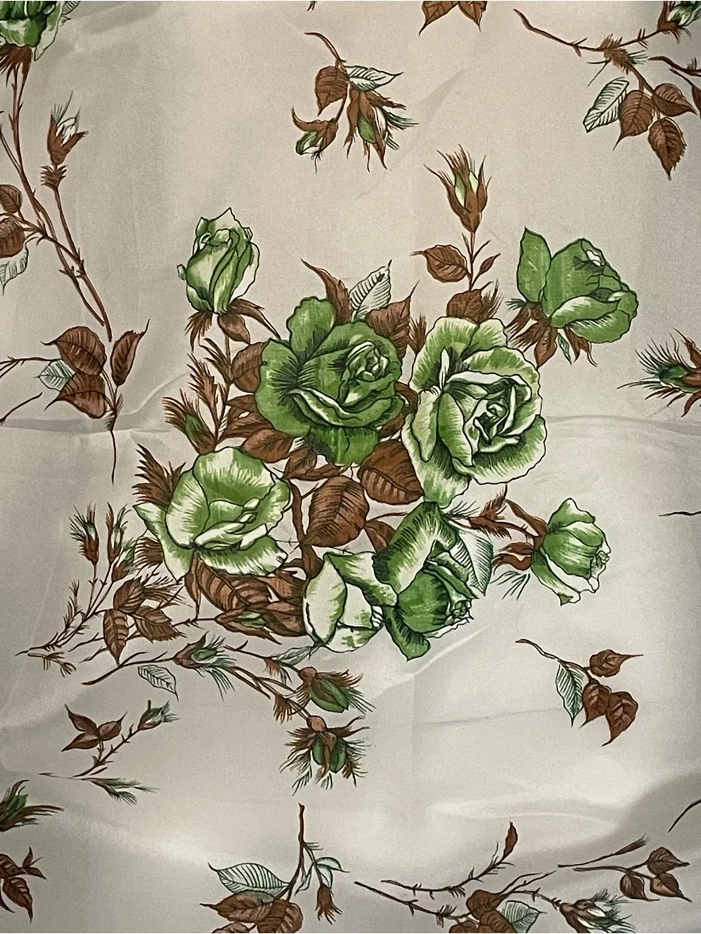 Rare Vintage 60s Unworn Scarf 29 In Sq Mint Condition